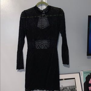 BEBE lace dress
